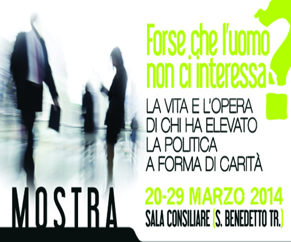 Forse che l’uomo non ci interessa?