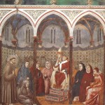 Giotto_-_Legend_of_St_Francis_-_-17-_-_St_Francis_Preaching_before_Honorius_III
