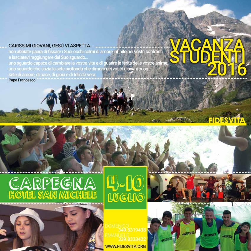 VACANZA STUDENTI
