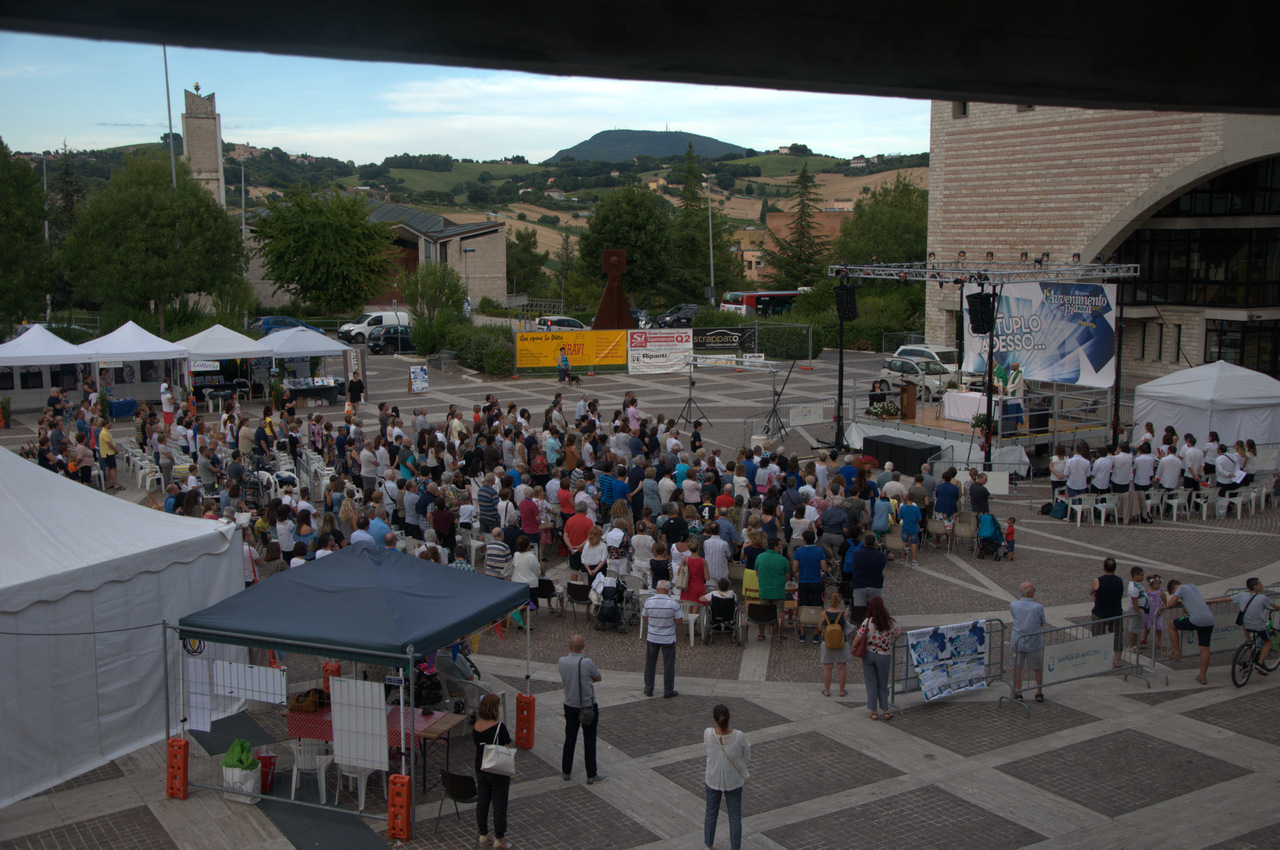 Avvenimento in piazza