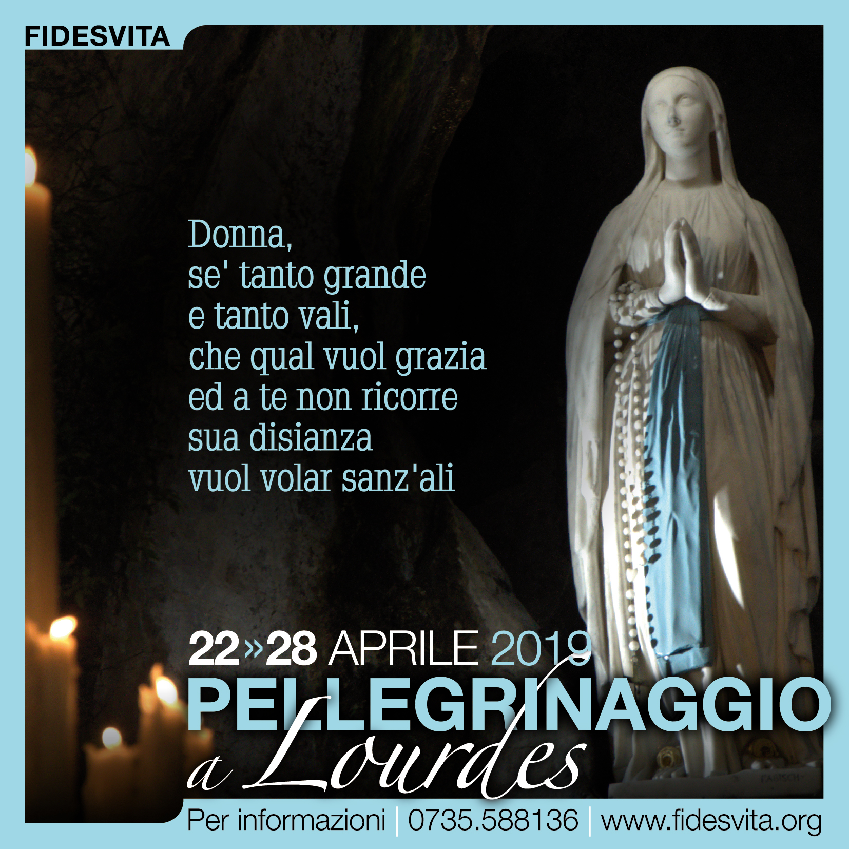 Pellegrinaggio a Lourdes