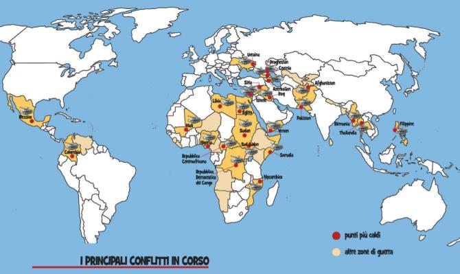 In fuga per la vita, ecco la mappa dei conflitti