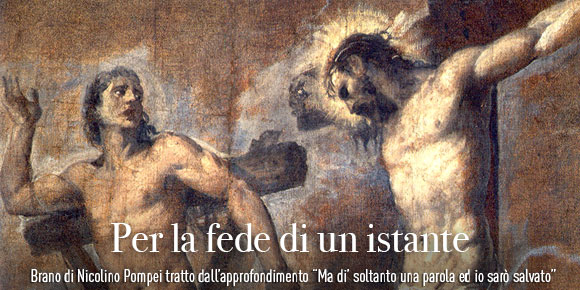 Per la fede di un istante